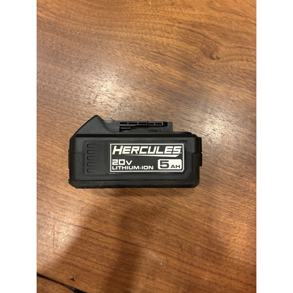 HERCULES 20V Lithium-Ion (Li-Ion) 5Ah Power Tool Battery Pack, Black